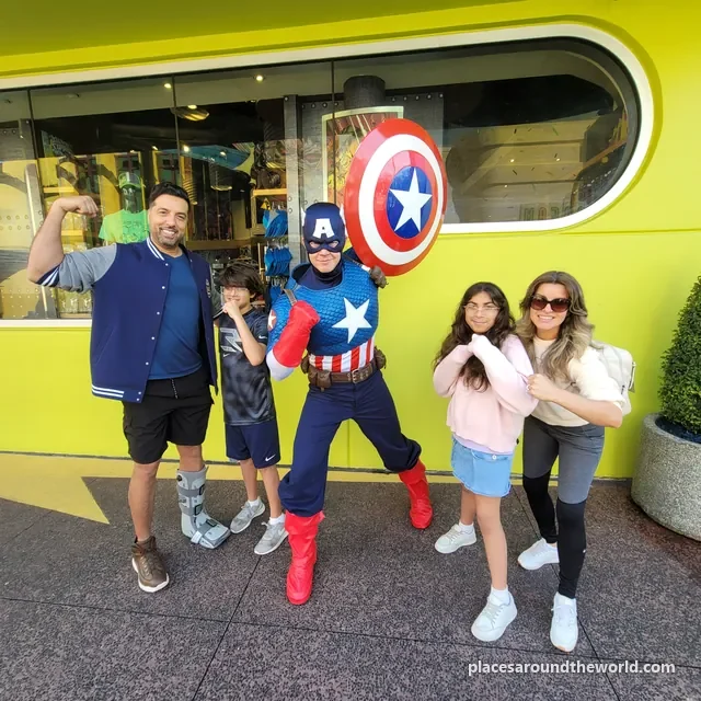Meeting Captain America